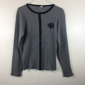 Harley-Davidson Long Sleeve Shirt L